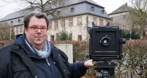 Jörg mit der 4x5" Arca Swiss.