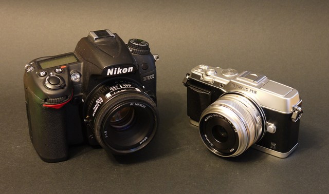 Vergleich: Nikon D7000 und Olympus E-P5